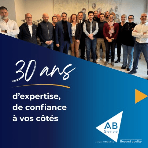 30 ans d'AB Serve : une aventure que nous écrivons ensemble 🎉